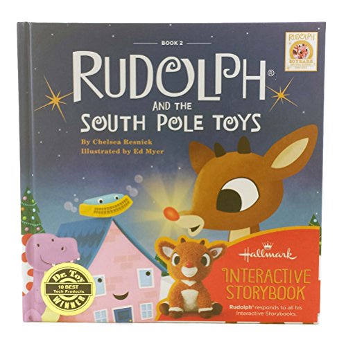 Beispielbild fr Hallmark StoryBuddy Interactive Book Rudolph And The South Pole Toys Book 2 zum Verkauf von Orion Tech