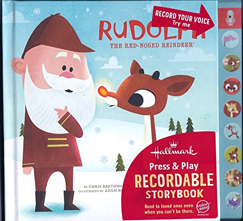Imagen de archivo de Rudolph The Red-Nosed Reindeer Hallmark Press & Play Recordable Storybook a la venta por ThriftBooks-Dallas
