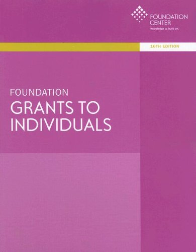 Stock image for Foundation Grants to Individuals for sale by Integrity Books Corp.