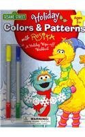 Beispielbild fr Sesame Street Holiday Colors & Patterns With Rosita: A Holiday Wipe-off Workbook Ages 3+ zum Verkauf von dsmbooks