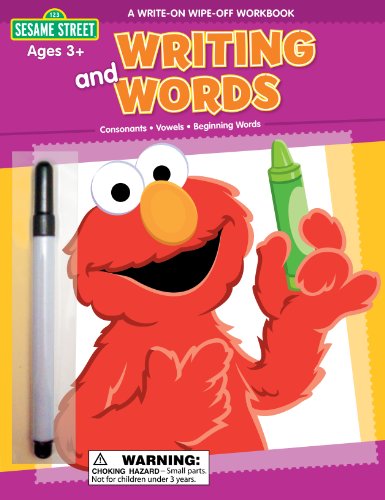 Sesame Street Writing & Words Write-On Wipe-Off Workbook (1 2 3 Sesame Street) (9781595458476) by Twin Sisters Productions