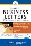 Imagen de archivo de Essential Business Letters: 1500 Ways to Say It Right [With CDROM] a la venta por ThriftBooks-Dallas