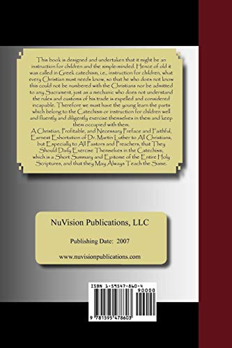 

Martin Luther's Large & Small Catechism