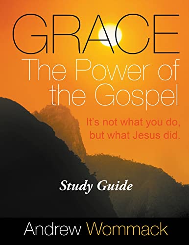 Imagen de archivo de Grace The Power of the Gospel Study Guide: It's Not What You Do, But What Jesus Did. a la venta por ThriftBooks-Atlanta