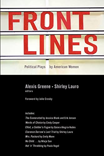 Beispielbild fr Front Lines: Political Plays by American Women zum Verkauf von HPB-Movies