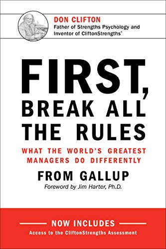 Beispielbild fr First, Break All the Rules: What the World's Greatest Managers Do Differently zum Verkauf von Weller Book Works, A.B.A.A.