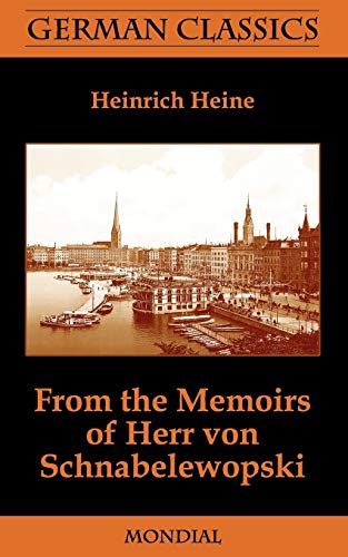 Beispielbild für From the Memoirs of Herr Von Schnabelewopski (German Classics) zum Verkauf von medimops