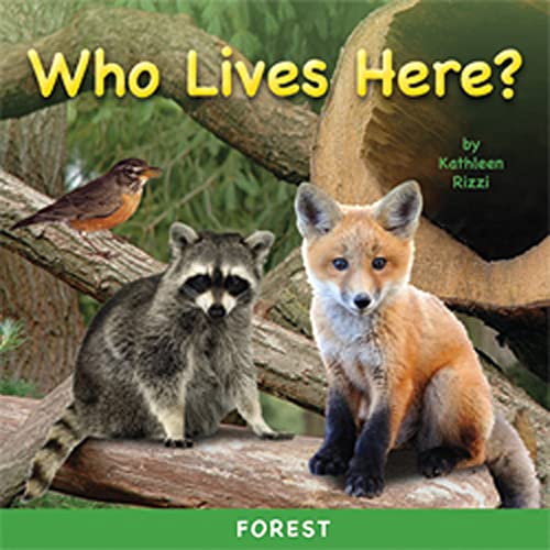 Imagen de archivo de Who Lives Here? Forest (Photoflap Board Books) a la venta por Front Cover Books