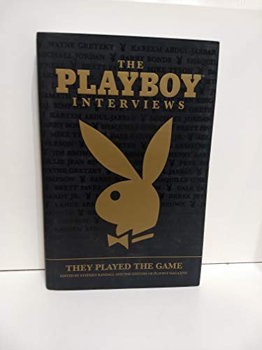 Imagen de archivo de The Playboy Interviews: They Played The Game a la venta por Goodwill Books