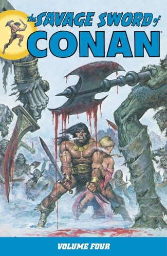 Beispielbild fr The Savage Sword of Conan Volume 4 zum Verkauf von Book Deals