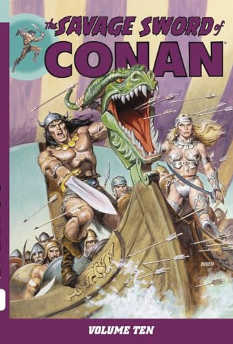 Imagen de archivo de The Savage Sword of Conan Volume 10 a la venta por Pulpfiction Books