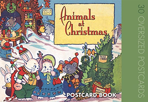 Beispielbild fr Animals at Christmas Postcard Book zum Verkauf von Ergodebooks