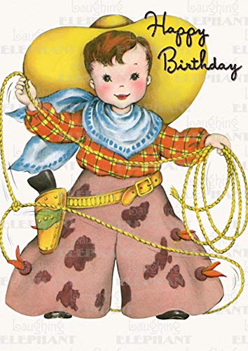 9781595834850: Little Cowboy - Birthday Greeting Card