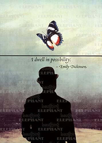 Man In Hat w/ Butterfly - Greeting Card (Encouragement) (9781595835314) by Dickinson, Emily