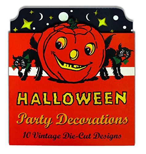 9781595836359: Halloween Party Decorations: 10 Vintage Die-Cut Designs