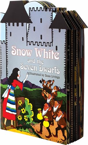 Imagen de archivo de Snow White and the Seven Dwarfs (Children's Die-Cut Shape Book) [Paperback] Brothers Grimm and Livings, Bess a la venta por Lakeside Books