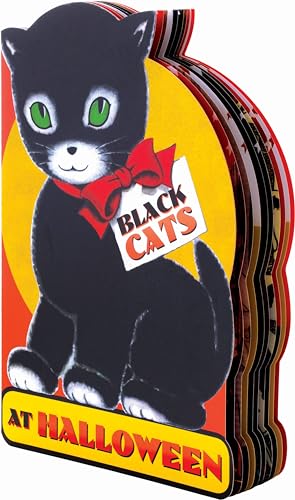Imagen de archivo de Black Cats at Halloween Shape Book a la venta por ThriftBooks-Dallas