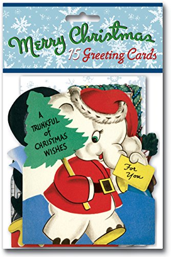 9781595838919: Vintage Christmas Cards Packet: 15 Greeting Cards With Envelopes