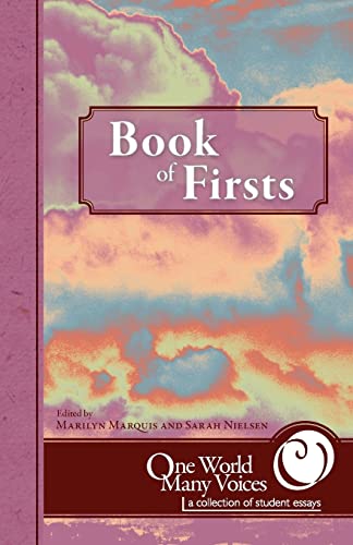 Beispielbild fr One World Many Voices: Book of Firsts zum Verkauf von KuleliBooks