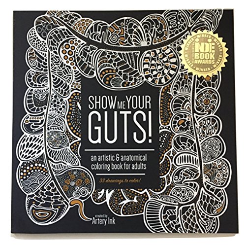 Stock image for Artery Ink, Coloring Book Show Me Your Guts for sale by HPB-Diamond