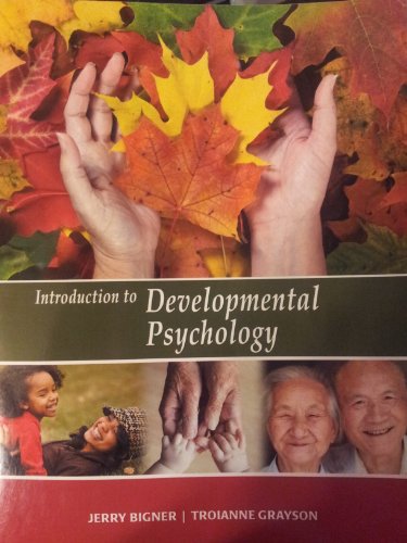 Stock image for Introduction to Developmental Psychology for sale by GoldenWavesOfBooks