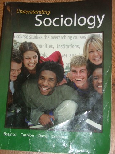 Beispielbild fr UNDERSTANDING SOCIOLOGY zum Verkauf von Better World Books: West