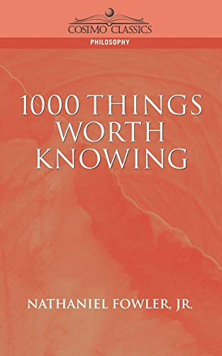 Beispielbild fr 1000 Things Worth Knowing zum Verkauf von beneton