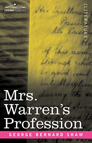 Beispielbild fr Mrs. Warren's Profession zum Verkauf von Better World Books