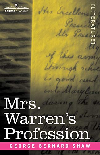 Imagen de archivo de Mrs. Warren's Profession a la venta por Better World Books