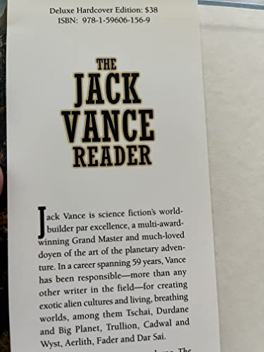 Stock image for The Jack Vance Reader for sale by VanderMeer Creative
