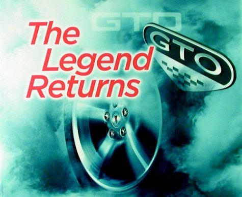 Imagen de archivo de Gto: The Legend Returns a la venta por GF Books, Inc.