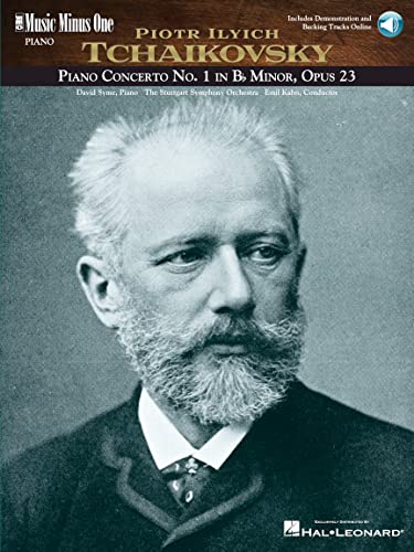 9781596150225: Tchaikovsky - Concerto No. 1 in B-flat Minor, Op. 23 Music Minus One Piano Book/Online Audio