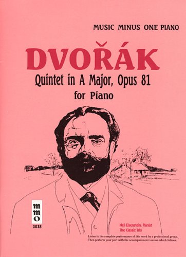 9781596150348: Dvorak, Quintet in A Major, Op. 81: For 2 Violins, Viola, Cello & Piano (Music Minus One (Numbered))