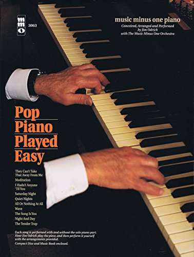 Pop Piano Played Easy: Music Minus One Piano (9781596150577) by [???]