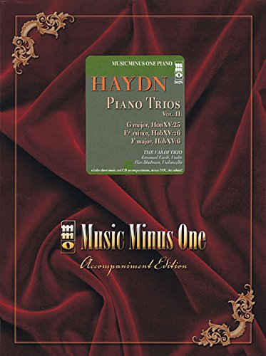 9781596150706: Haydn Piano Trios: G Major, HobXV:25, F# minor, HobXV:26, F Major, HobXV:6 (Music Minus One Piano)