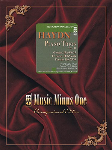 9781596150706: Haydn Piano Trios: G Major, HobXV:25, F# minor, HobXV:26, F Major, HobXV:6 (Music Minus One Piano)