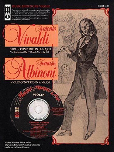 9781596151574: Vivaldi Violin Concerto in E-flat Major: "La Tempesta Di Mare" Op. 8, No. 5, Rv253; Alb (Music Minus One (Numbered))