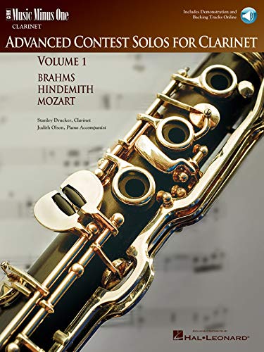 Beispielbild fr Advanced Contest Solos for Clarinet - Volume I: Music Minus One Clarinet zum Verkauf von Kennys Bookshop and Art Galleries Ltd.