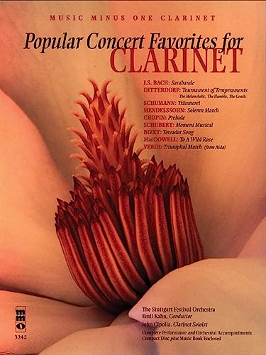 Stock image for POPULAR CONCERT FAVORITES FOR CLARINET WITH ORCHESTRA BOOK AND CD Format: Paperback for sale by INDOO