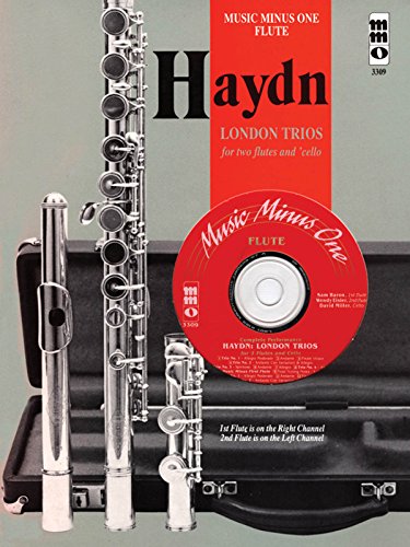 9781596152854: Haydn - London Trios for 2 Flutes & Violoncello: Music Minus One Flute