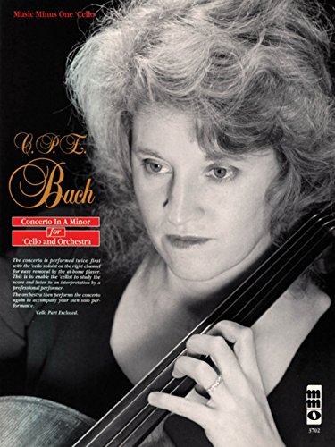 9781596153936: C.p.e. Bach Violoncello Concerto in a Minor, Wq170/H432