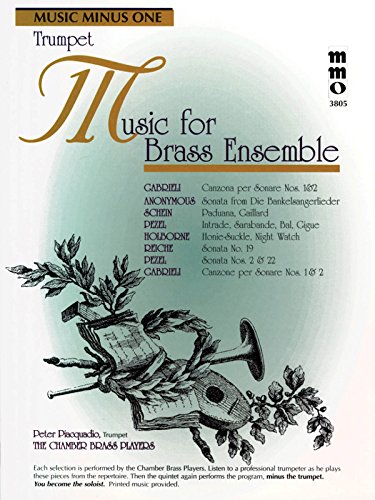 Music for Brass Ensemble: Music Minus One Trumpet (9781596154209) by Hal Leonard Publishing Corporation