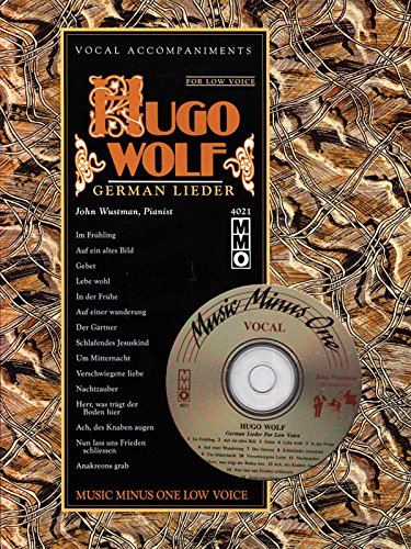 9781596155114: Hugo Wolf German Lieder for Low Voice: Vocal Accompaniments