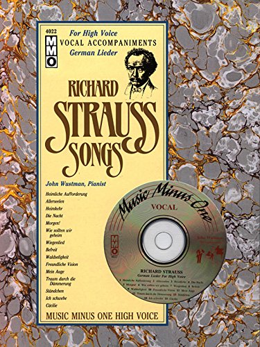Richard Strauss Songs: German Lieder for High Voice (9781596155121) by [???]