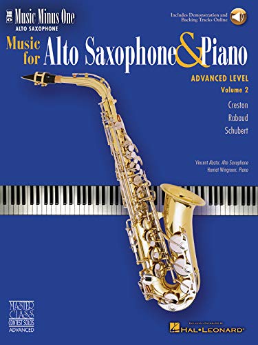 Advanced Alto Sax Solos - Volume 2: Music Minus One Alto Saxophone (9781596155947) by [???]