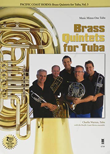 Stock image for PACIFIC COAST HORNS BRASS QUINTETS FOR TUBA VOLUME 3 BOOK AND 2CDS Format: Paperback for sale by INDOO