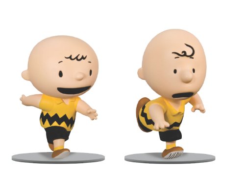 9781596178885: Peanuts Then and Now Figures 2-pack: Charlie Brown