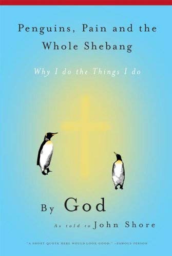 Beispielbild fr Penguins, Pain and the Whole Shebang: Why I Do the Things I Do zum Verkauf von ThriftBooks-Dallas