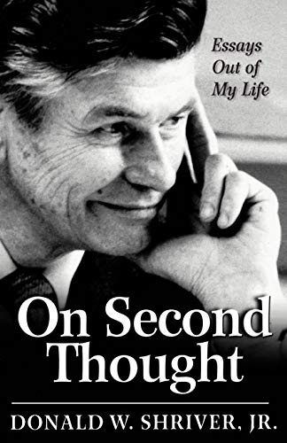 Beispielbild fr On Second Thought: Essays Out of My Life zum Verkauf von SecondSale