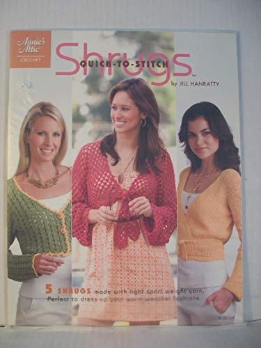 Stock image for Quick-to-Stitch Shrugs for sale by Wonder Book
